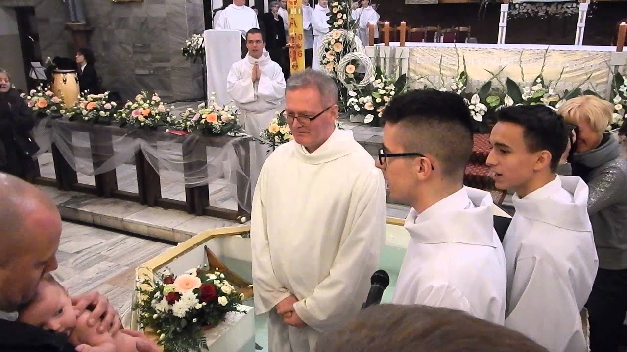 CHRZTY PRZEZ ZANURZENIE - NOC PASCHALNA 2016