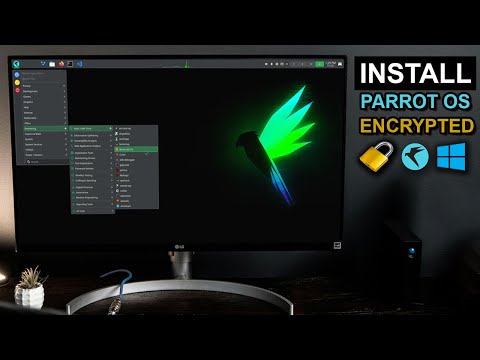 How To Install Parrot OS Encrypted Without USB Drive | Dual Boot With Windows | UEFI