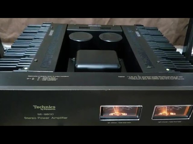 Technics SU-9600 & Technics SE-9600 - YouTube