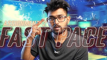 FAST PACED EDIT ||  @TharunSpeaks  || ASSIGNMENT - 2