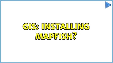 GIS: Installing MapFish?