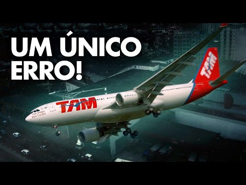 A Tragédia do Voo TAM 3054: UM ERRO Desastroso!