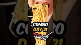 Milk Into Buldak Ramen Combo Is Too Creamy To Handle