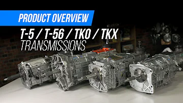 Kolik váží převodovka T-5 ve srovnání s převodovkou T56?
