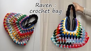 Raven | Crochet bag tutorial