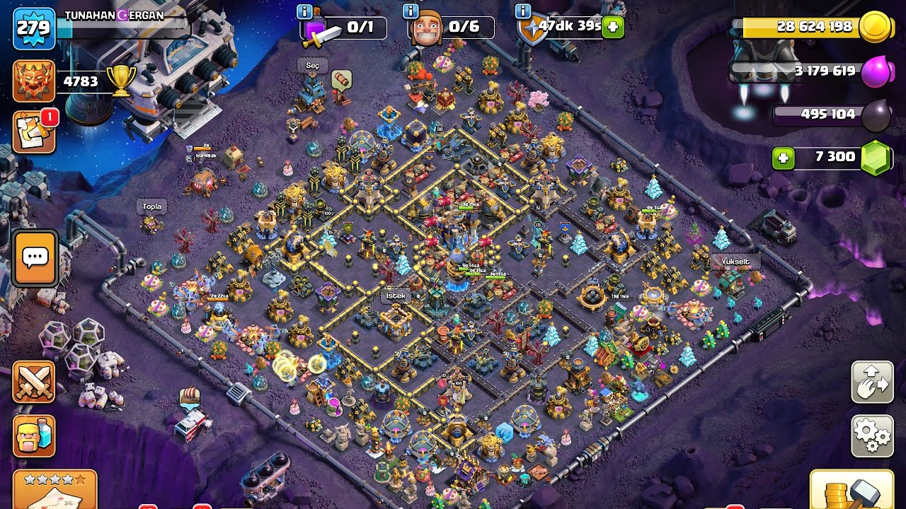 Efsane Lig Saldırıları - Klan Savaşı Ejder Dükü Clash Of Clans 