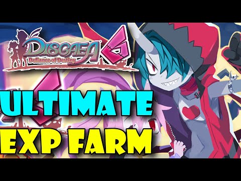 Disgaea 6 The ULTIMATE EXP Farm 9 BILLION EXP Per FIGHT