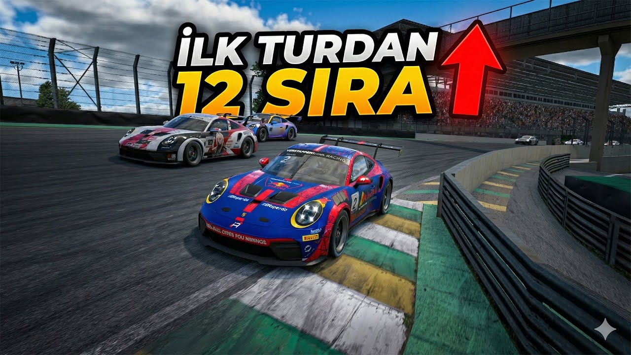İlk Turdan 12 Sıra Kazanmak | iRacing | Porsche Cup 992.2