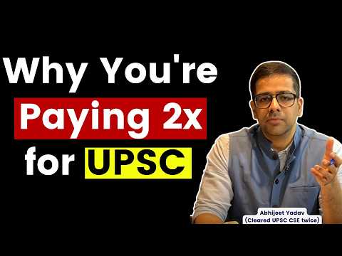 The UPSC Coaching Trap: Why You End Up Paying Twice?