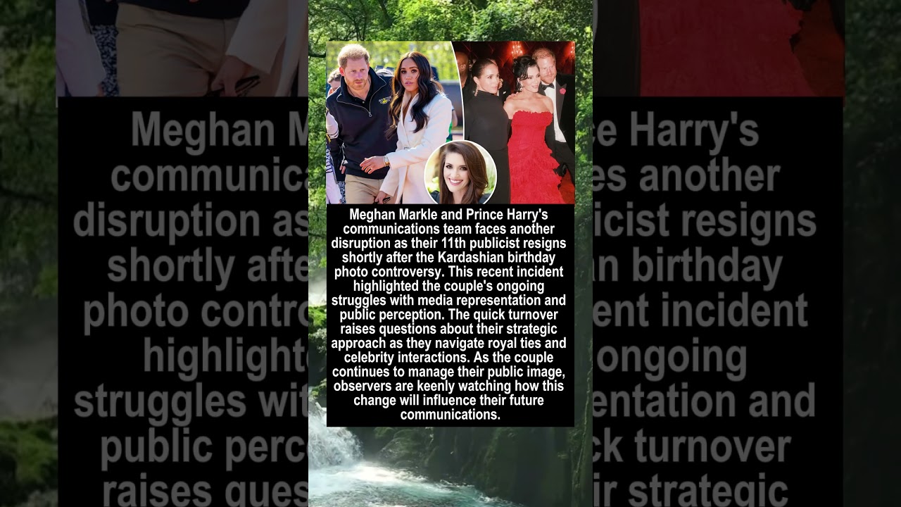 Publicist Shake Up Meghan and Harry's 11th Exit After Kardashian Saga  