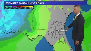 Drier air keeps our rain chances low the next few days