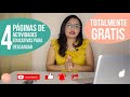 😀ACTIVIDADES ESCOLARES GRATIS para hacer en CASA 🏡| páginas, trucos e ideas