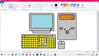 Clase 1: Dibujando una computadora en Paint (2° Primaria)