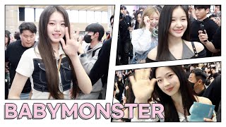 BABYMONSTER(베이비몬스터) 김포공항 출국 | BABYMONSTER Airport Departure [4K]