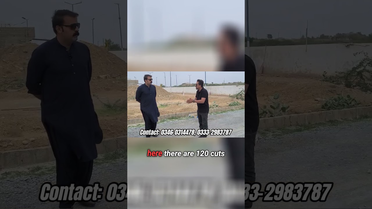 120 yards plot in Muhammad Bin Qasim Housing Society Karachi