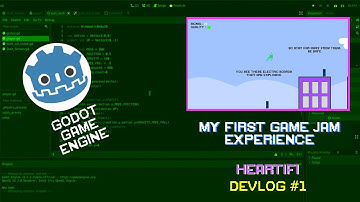 Heartifi (DevLog #1)/ Participating in my first game jam / Godot game engine / anirudhisonline