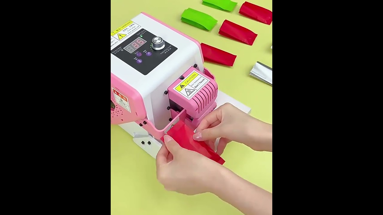 Роликовый запайщик пакетов GLF-50