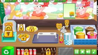 Ice cream bar management game level1 to level3 complete score 1519 screenshot 1