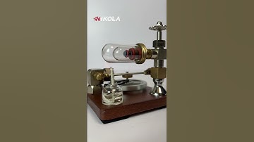 This engine teaches you what an external combustion engine is