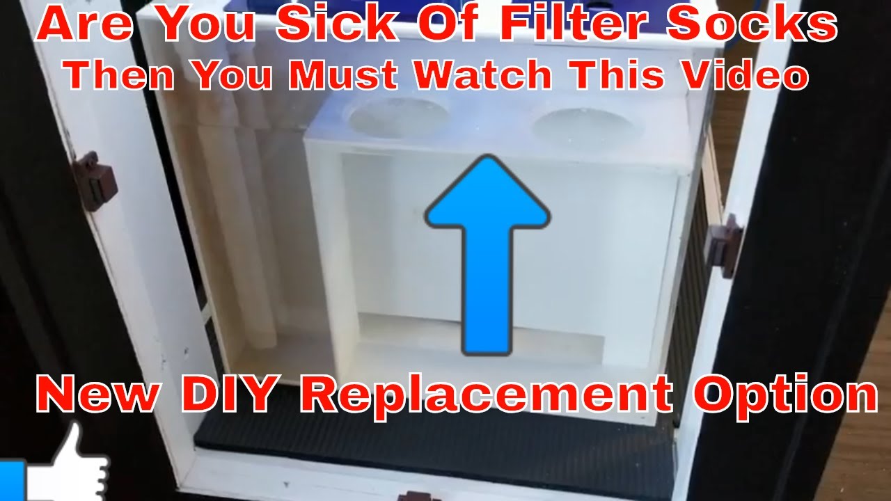 No More Filter Socks New DIY Replacement Option YouTube