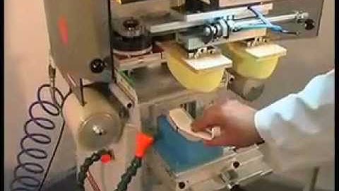 Pad Printing process with Comec Italia KP06 2C RR