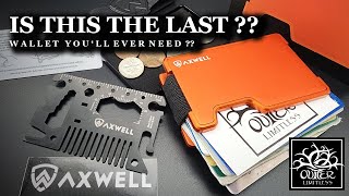 The Last Wallet You'll EVER Need??  Axwell EDC Wallet screenshot 5