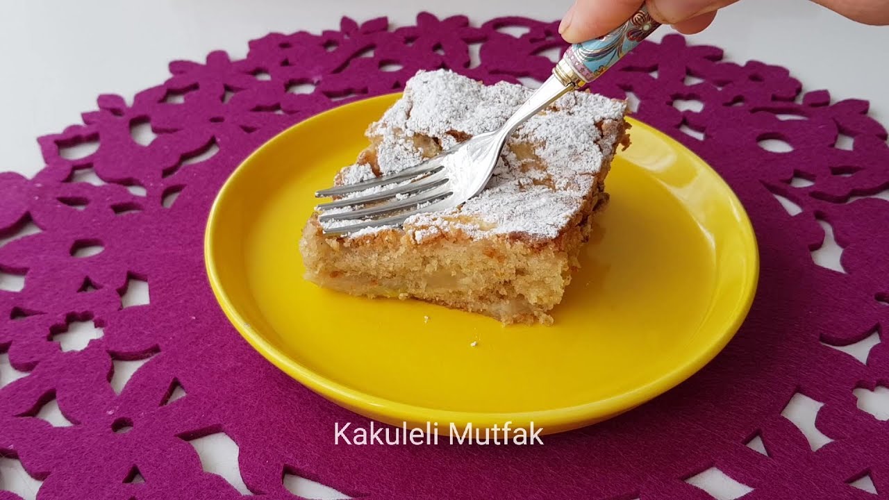 ONBİNLERCE KİŞİNİN DENEDİĞİ "ELMA GÜZELİ KEK" DÜNYANIN EN KOLAY, EN LEZZETLİ ELMALI KEKİ