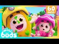 Slime and bikes  minibods  rob the robot  friends  funny kids tv