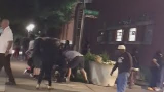 Video shows moments after shooting following high school football game in Woodlawn