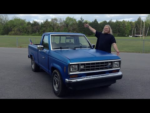 Vidéo: Combien pèse un Ford Ranger 1987 ?