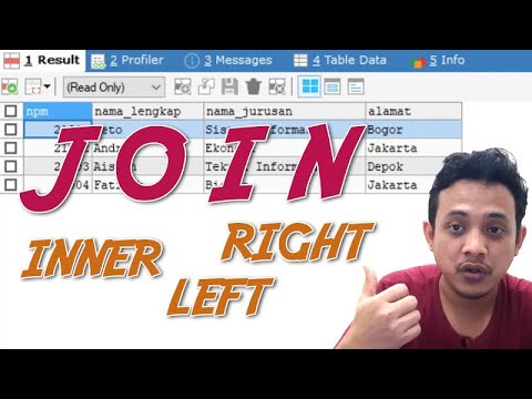 Video: Di mana kita menggunakan gabungan dalam SQL?