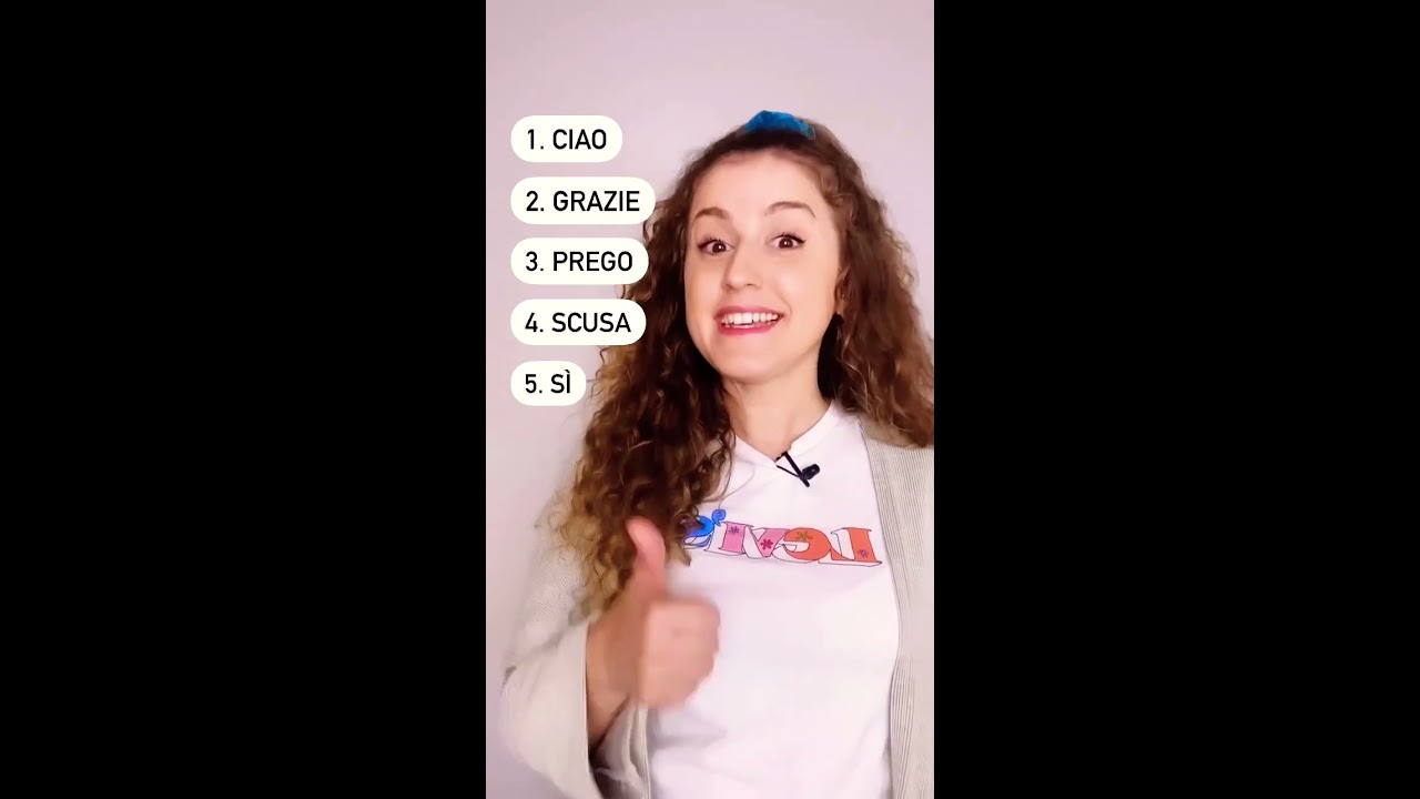LEARN 10 BASIC WORDS IN ITALIAN 