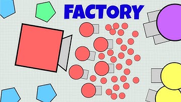 NEW FACTORY TANK | CONTROLLABLE DRONE TANKS | Diep.io Update