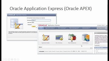 Oracle Apex Introduction