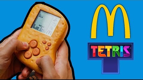 You can play TETRIS on a McDonald’s chicken McNugget! | how to get it