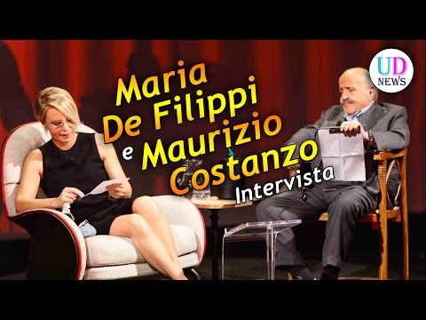 L'intervista di Maurizio Costanzo e Maria De Filippi