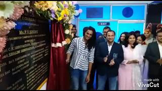 World badminton champion PV Sindhu inaugurated Railway Indoor Sports Enclave ! Indoor Sports Enclave