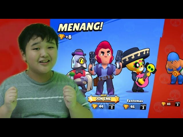 YESS!! JON EME  MVP LAGI // BRAWL STARS Part 7 class=