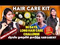 90 days hair care challenge  controls hair fall and dandruff  increases your hair length  monica