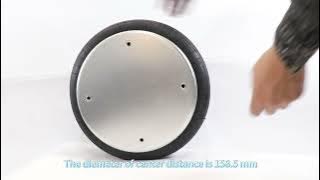 Metric Single Convoluted Rubber Air Bellows Triangle AS-4442 Contitech FS 530-14