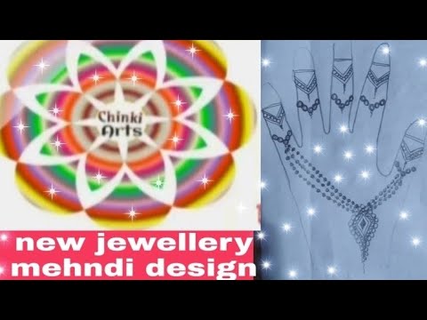 New jewellery mehandi design new Bindi Mehandi design - YouTube