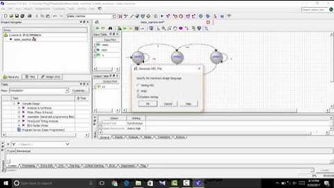 designing state machine diagram in altera Quartus II - සිංහල (Sinhlala)