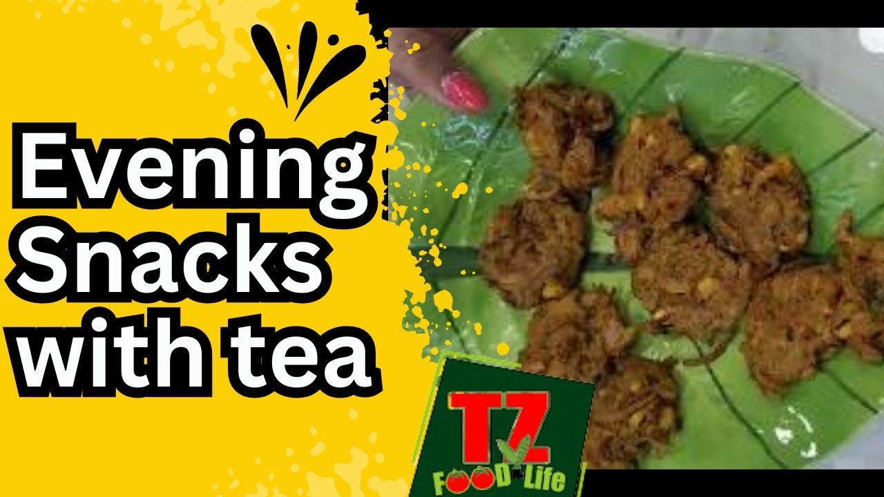 Rain ta hovegi jado Pakore Banaoge ....Uncle Evening Snacks with tea @TZFood&Life