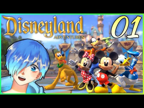 【Vtuber】ディズニーランドで遊べるゲームが凄すぎた！！【Disneyland ADVENTURES 実況 #1】