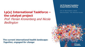 Lp(a) International Taskforce - the catalyst Project