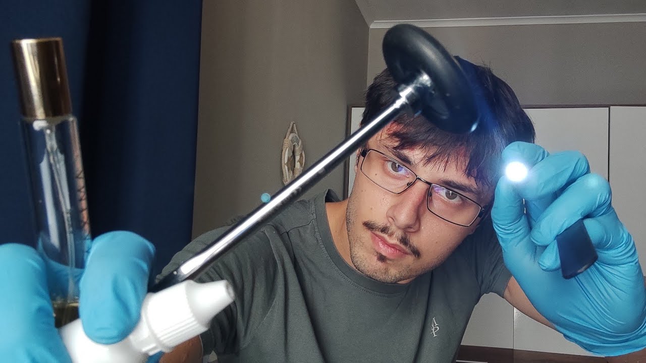 ASMR Professional Cranial Nerve Exam Roleplay (POV You Are My First Patient)