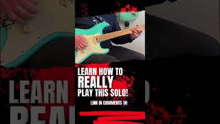 How to REALLY play the Wanted Dead or Alive Solo #masterthatsolo #guitarlesson #bonjovi