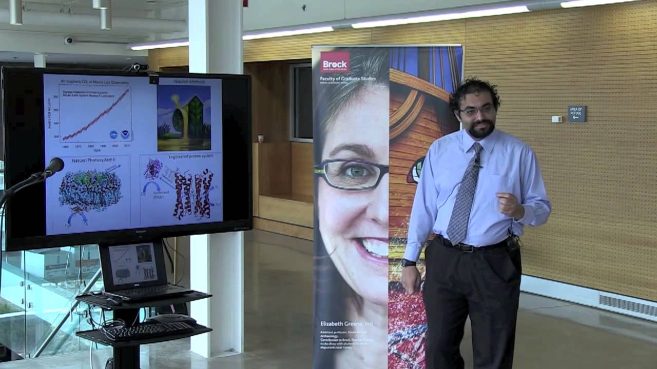 Brock 2014 3MT® Finalist — Abdullah Mahboob - YouTube