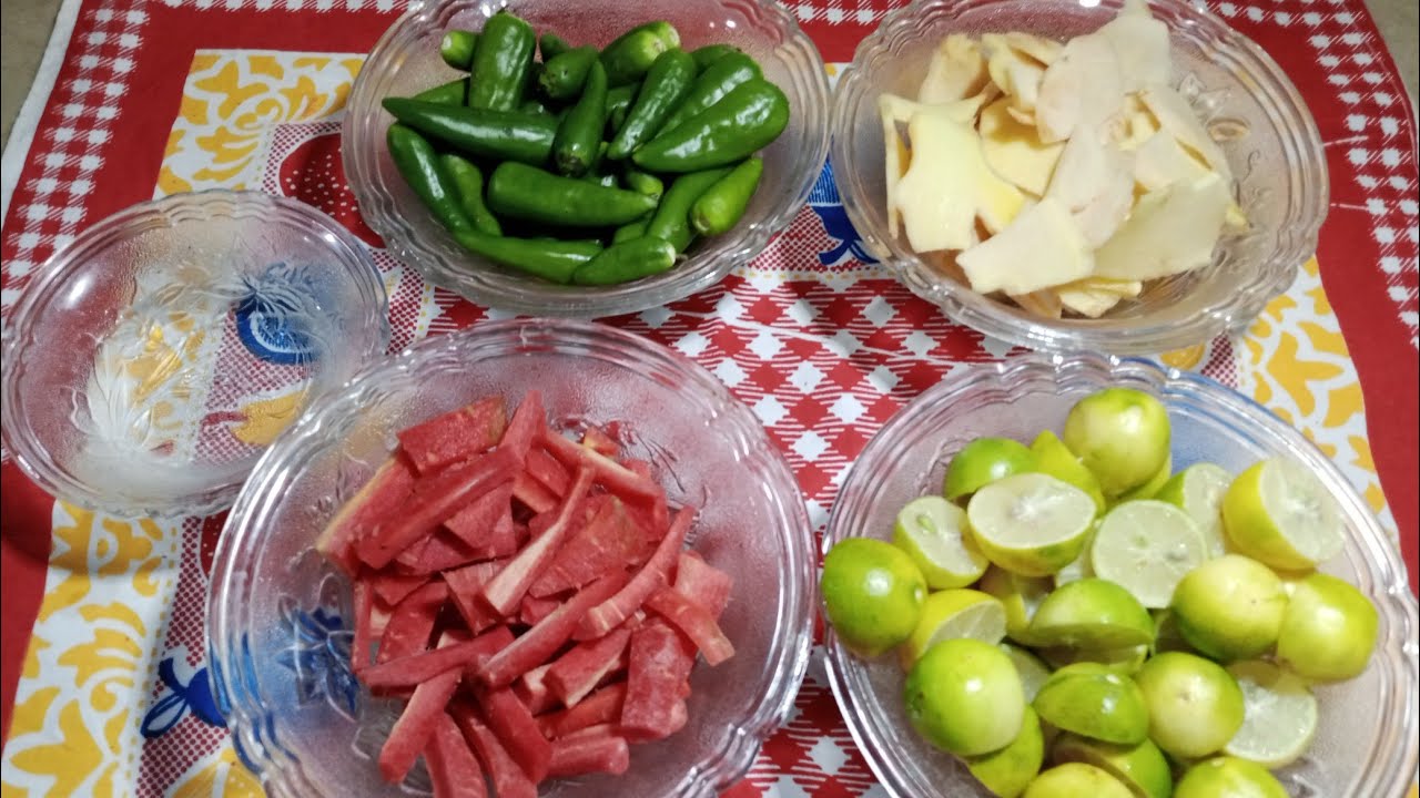 Mixed Vegetable Pickle Mixed Achar Unique Recipe Let's Cook