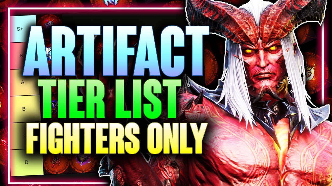 Artifact Tierlist Fighters - All FIGHTER-EXCLUSIVE Artifacts Ranked & Discussed ⁂ Watcher of Realms
